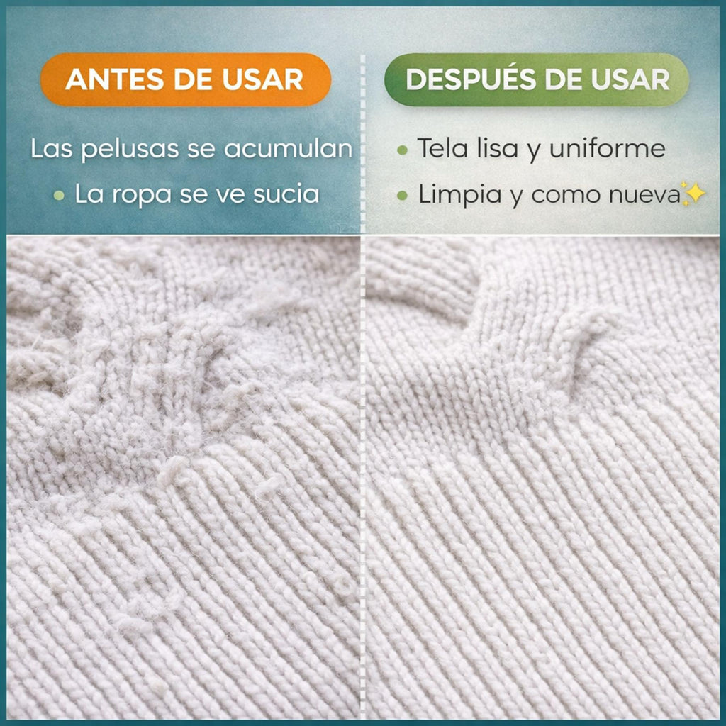 ✨ LintAway™ OnePass  - Elimina Las Pelusas De Tu Ropa En Un Solo Paso 👕⚡